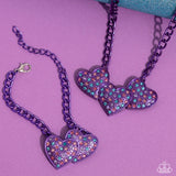 Paparazzi Accessories Lovestruck Lineup - Purple Bracelet Set