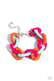 Paparazzi Accessories Go the Extra SMILE - Pink Bracelet