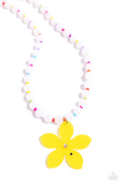 Paparazzi Accessories Nostalgic Novelty - Yellow Necklace