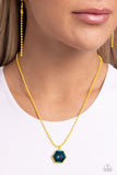 Paparazzi Accessories Sprinkle of Simplicity - Yellow Necklace