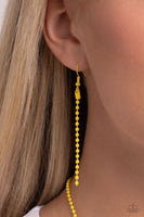 Paparazzi Accessories Sprinkle of Simplicity - Yellow Necklace