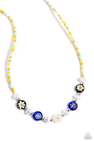 Paparazzi Accessories Trendy Tutor - Yellow Necklace