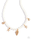 Paparazzi Accessories Beachcomber Beauty - Gold Necklace