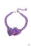 Paparazzi Accessories Lovestruck Lineup&nbsp; - Purple Bracelet