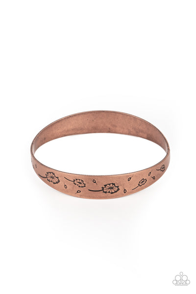 Paparazzi Accessories Dandelion Dreamland Copper Bracelet