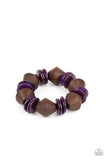 Paparazzi Accessories Bermuda Boardwalk Purple Bracelet