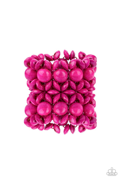 Paparazzi Accessories Island Mixer Pink Bracelet