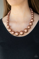 Paparazzi Accessories Living Up To Reputation Copper Necklace