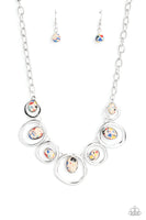 Paparazzi Accessories Marble Medley-Yellow Necklace Set