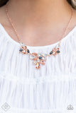 Paparazzi Accessories Completely Captivated - Rose Gold Necklace