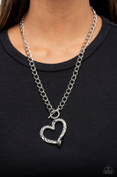 Paparazzi Accessories Reimagined Romance - Silver Necklace