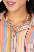 Paparazzi Accessories Prismatic Majic - Copper Necklace & Bracelet Set