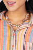 Paparazzi Accessories Prismatic Majic - Copper Necklace & Bracelet Set