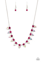 Paparazzi Accessories Razor-Sharp Refinement - Pink Necklace