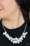 Paparazzi Accessories Down For The COUNTESS White Necklace