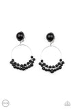 Paparazzi Accessories The Black Pearl Cabaret Necklace Set