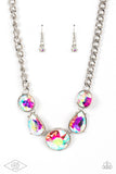 Paparazzi Accessories All The Worlds My Stage - Multi Colorful Necklace