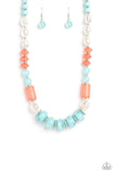 Paparazzi Accessories A SHEEN Slate - Blue Necklace