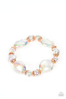 Paparazzi Accessories Iridescent Illusions - Copper Bracelet